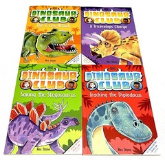 DK Dinosaur Club Collection One 4 Book Box Set Rex Stone Kids Paperback Lot A11