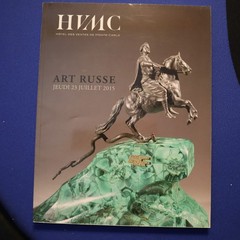 RUSSIAN ROYALTY AUCTION CATALOG 2015 HVMC , 120 PAGES IN FRENCH EX+