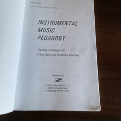 Instrumental Music Pedagogy by Daniel L. Kohut Teaching Techniques School….