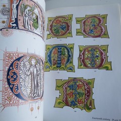 Permission Free Electronic Design Set Full-Color 296 Illuminated Initials Dover