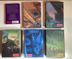 Lot HARRY POTTER Blood Prince PHOENIX Goblet Fire J K ROWLING 1-6 Lot of 6