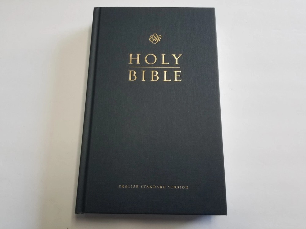 New ESV Church Bible Hardcover Black FREE SHIPPING