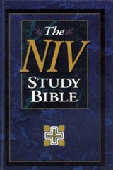 NIV Study Bible, Personal Size – Paperback By Barker, Kenneth L. – GOOD
