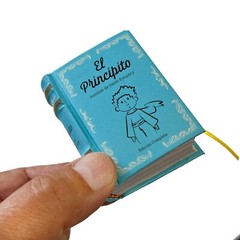 El Principito complete edition new cover 23 mini book 2.65″ high hardcover 442ps