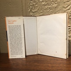 ‘OUR CAPTIVE ANIMALS’- J.J. McCOY-1971-RARE 1ST EDITION HC/DJ- EXOTIC & DOMESTIC