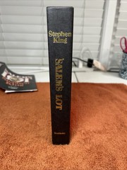 Salem’s Lot By Stephen King Hardcover 1975 Doubleday Vintage Book Club Ed. 9.5”
