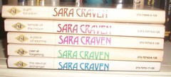 Sarah Craven 5 Romance Novels 1977 1978 Harlequin Presents Lion Devil Moon Storm