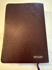 NIV Life Application Study Bible Burgundy Bonded Leather