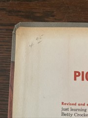 Betty Crocker’s Picture Cook Book Vintage 1956 Revised and Enlarged Cookbook