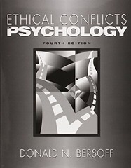 Ethical Conflicts in Psychology – Bersoff, Donald N. – Good – See condition …