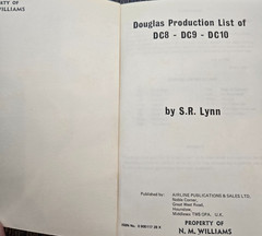 Douglas Air Britain Books DC-6 DC-7 DC-8 DC-9 DC-10 Set 4