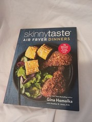 Skinnytaste Air Fryer Dinners Cookbook – Gina Homolka – Like New Hardcover