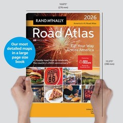 Rand McNally 2026 Road Atlas: United States, Canada, Mexico (Rand McNally…