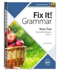 Fix It Grammar: Level 1 Nose Tree Teachers Manual – Spiral-bound – VERY GOOD