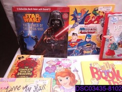 Qty = 29 Mixed Children’s Books. Star Wars, Strawberry Shortcake, Max & Ruby