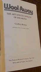 Wool Away : The Art and Technique of Shearing by Godfrey Bowen (Hardcover) RARE