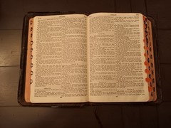 The Master Bible KJV Dickson Vintage 1947 Indexed Morocco Leather