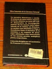 1999 E. Allen Poe Collection of Stories and Stories Spanish Text H/C 255 Pages