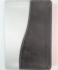 2015 KJV Compact UltraThin Bible for Teens Black & Silver Leather Touch by B&H