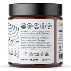 One Farm by WAAYB Organic Lion’s Mane Powder, 3.17 Ounce (Pack of 1)