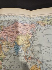 RARE 1958 Russian USSR Soviet Union World Atlas / атлас мира Hardcover Book
