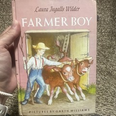 Farmer Boy by Laura Ingalls Wilder (1953, Hardcover)illustrated