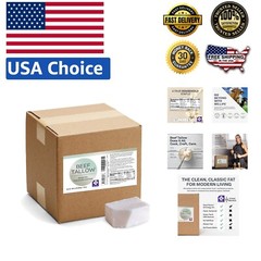 Nutritious Food Grade Beef Tallow – 24 lbs – Ideal for Keto Diet & Health Boost