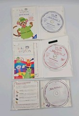 Lot of 7 Baby Einstein DVDs Board Books and CD: World Animals Baby Santa Music