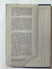 FLYING CORPS HEADQUARTERS 1914-1918 by Maurice Baring 1968 HC/DJ