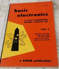 Basic Electronics Vol. 1-5 Van Valkenburgh, Nooger & Neville, Inc. 1st Edition