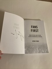 Fans First Paperback Book SIGNED By Jesse Cole Savannah Bananas Story Lioncrest
