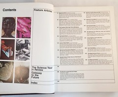 1973 Britannica Yearbook Of Science & The Future 1972 Hardcover/DJ 448 Pages