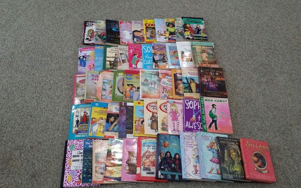 51 Nice Girls Assorted Chapter Book Lot~ages 6-10~44 PB~7 HC some Vintage-newer