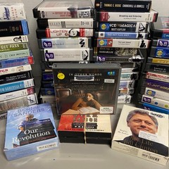 Lot of 45 + Audiobooks on CD, Ex Library, Fiction, Mixed Authors