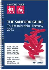The Sanford Guide to Antimicrobial Therapy 2021 Spiral Fast Shipping..