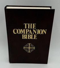 The Companion Bible King James Version Hard Cover Burgundy Kregel Bullinger