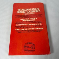Second Hammer Horror Film Omnibus John Burke 1974 2nd Print Pan Books Classic