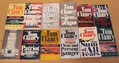 Lot 12 Tom Clancy PB Book All Jack Ryan Series #1-12