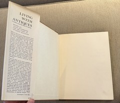 Living With Antiques: A Treasury Of Private Homes In America (1963, HC w/DJ)