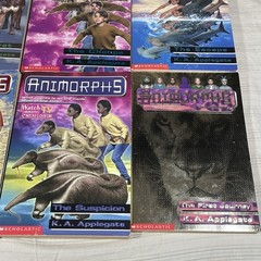 LOT of 9 ANIMORPHS: Megamorphs #1 4 6 9 13 15 16 24 Alternamorphs Books S1