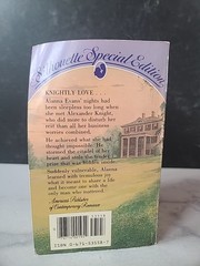 Silhouette Special Edition #58 Knightly Love By Billie Douglass Paperback