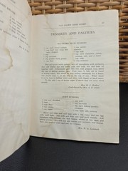 Vintage 1945 Salem Cookbook Recipes Pages From The Old Winston Salem NC Book