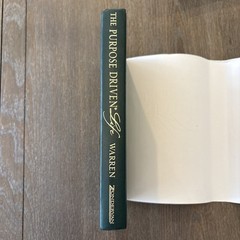 The Purpose Driven Life by Rick Warren 2002 Hardcover Campaign Edition-Good