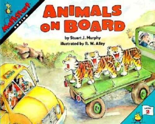 Animals on Board (MathStart 2) – Paperback By Murphy, Stuart J. – VERY GOOD