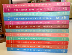 Vintage 1959/1960 The GOLDEN Book Encyclopedia Set Vol 1-4, 6,7, 9,10, 12-14,16
