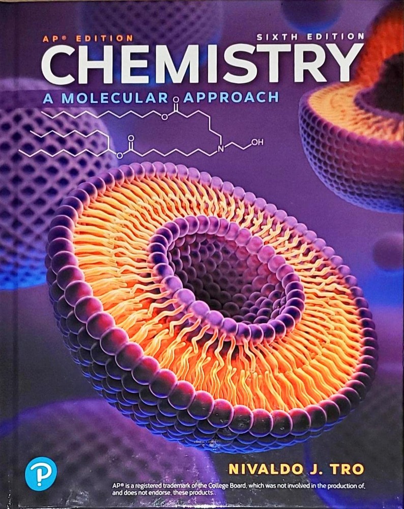 Chemistry, A Molecular Approach, AP Edition, Sixth Edition, c.2022, 9780137657..