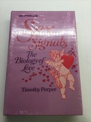 Sex Signals The Biology Of Love Perper New Sealed HCDJ