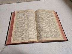Vintage Gideons Holy Bible National Bible Press King James Version KJV Red Edges