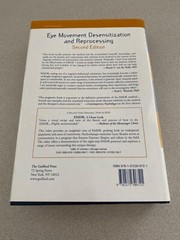 Eye Movement Desensitization And Reprocessing Second Edition By Francine Shapiro