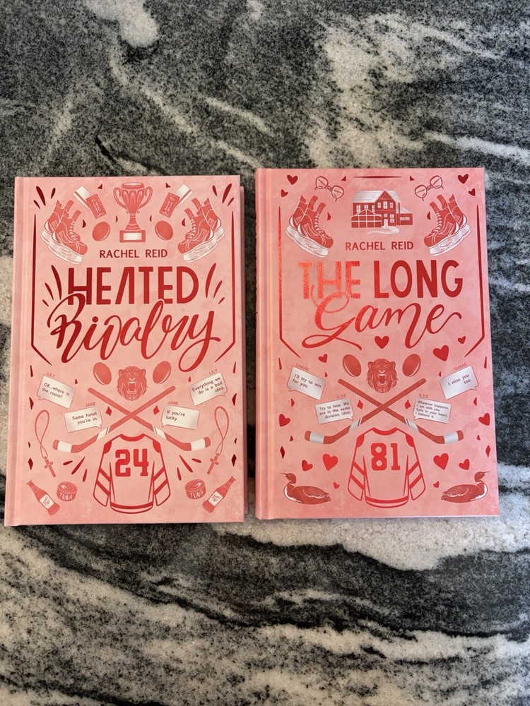 MMR Special Editions of Heated Rivalry and The Long Game by Rachel Reid